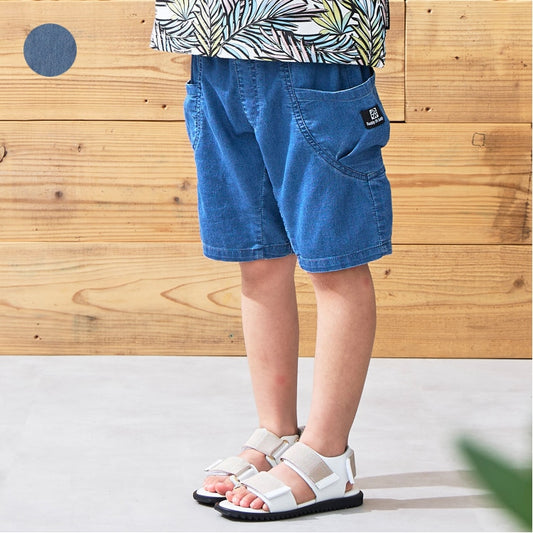 Japanese children's clothing Daddy Oh Daddy contact cool denim shorts 90-130cm boys' summer PANTS 