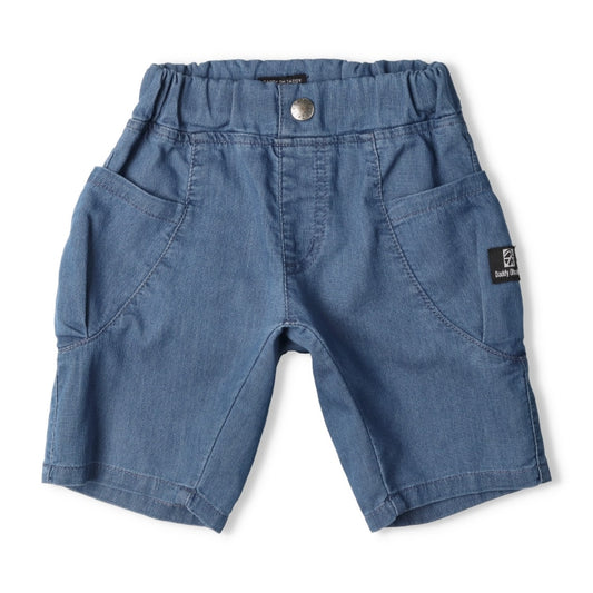 Japanese children's clothing Daddy Oh Daddy contact cool denim shorts 90-130cm boys' summer PANTS 