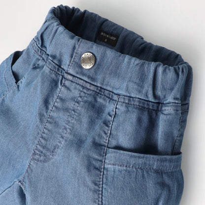 Japanese children's clothing Daddy Oh Daddy contact cool denim shorts 90-130cm boys' summer PANTS 