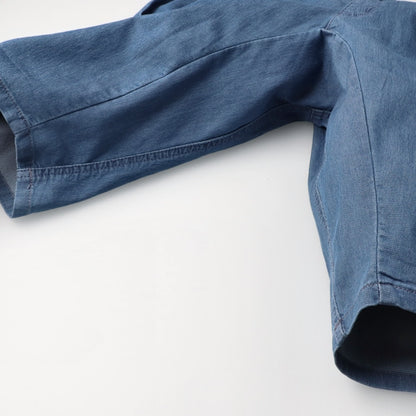 Japanese children's clothing Daddy Oh Daddy contact cool denim shorts 140-160cm boys' summer PANTS 