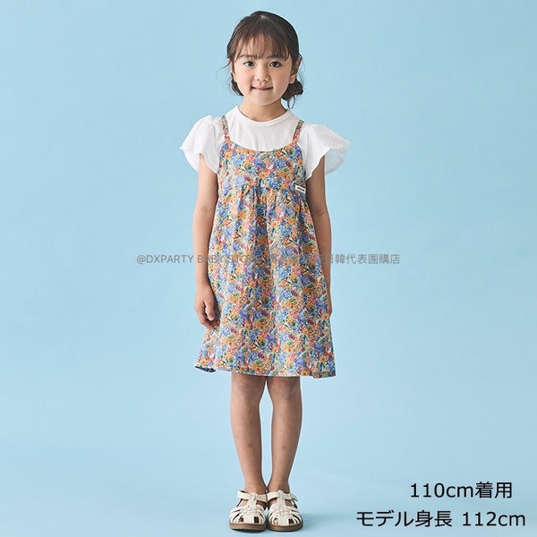 日本童裝 Daddy Oh Daddy 日本製 小孩袖上衣 90-130cm 女童款 夏季 TOPS