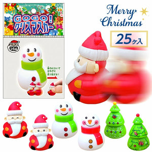 日本直送 聖誕回力車 25入 聖誕快樂特輯 Christmas party/發光/玩具/文具/小禮物