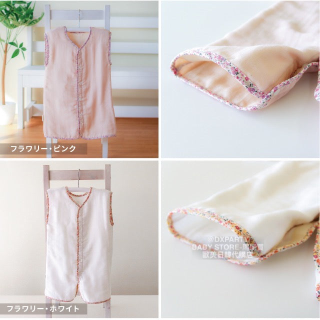 2WAY Spring/Autumn 5-Weight Yarn Vest Sleeping Bag for Newborns - 130cm for Boys and Girls 