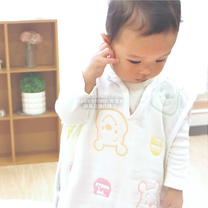 Direct from Japan, made in Japan, double-sided six-layer yarn pullover sleeping bag, 42×58cm, 100% cotton, suitable for all seasons.