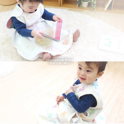 Direct from Japan, made in Japan, six-piece yarn shoulder buckle sleeping bag, 42×58cm, 100% cotton, all-season sleeping bag series