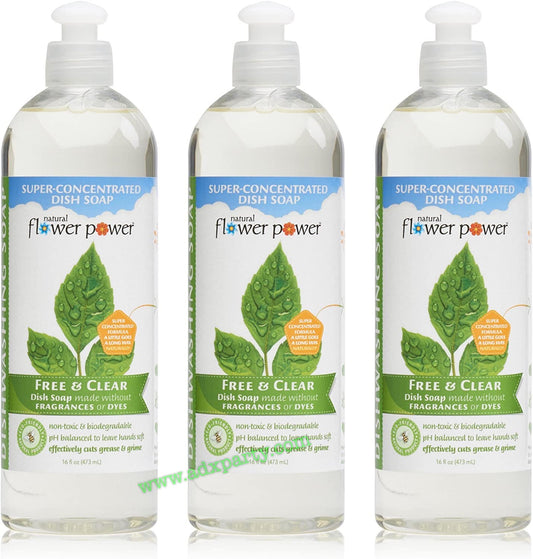 🇺🇸 Direct from the USA💕 American-made natural dishwashing liquid 3-pack🇺🇸