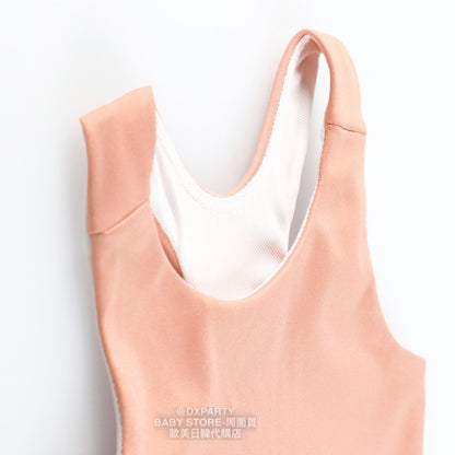 Japanese YOGA Solid Color Top 110-150cm Girls' Yoga Series 