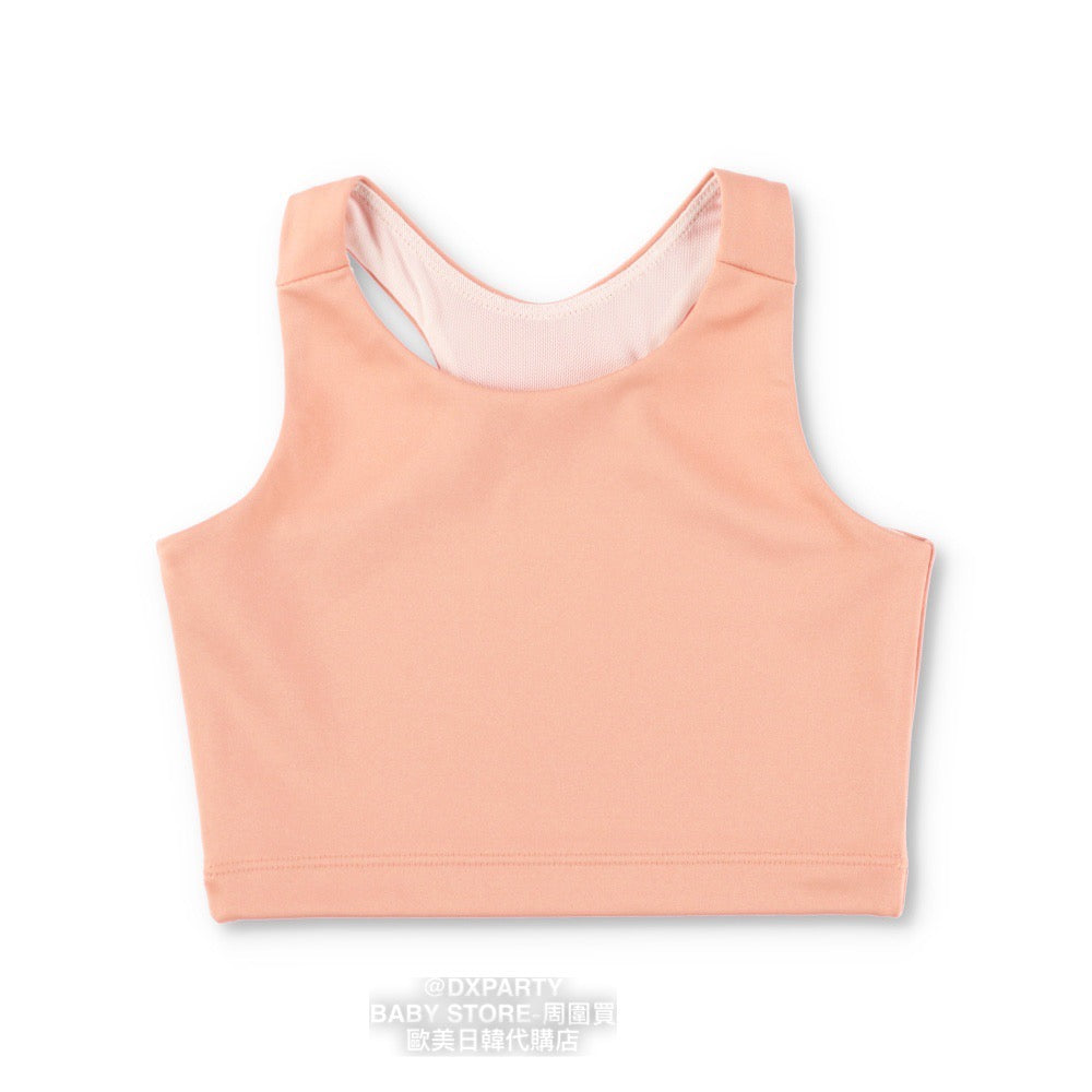 Japanese YOGA Solid Color Top 110-150cm Girls' Yoga Series 