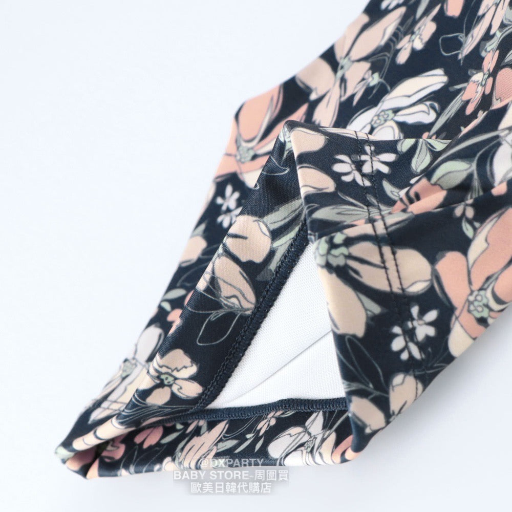 Japanese YOGA Children's Clothing Large Flower TOP 110-150cm Girls' Children's Yoga Series 