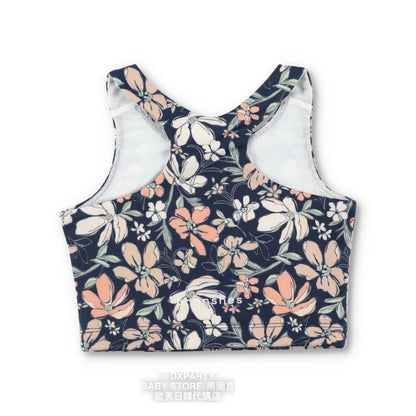 Japanese YOGA Children's Clothing Large Flower TOP 110-150cm Girls' Children's Yoga Series 