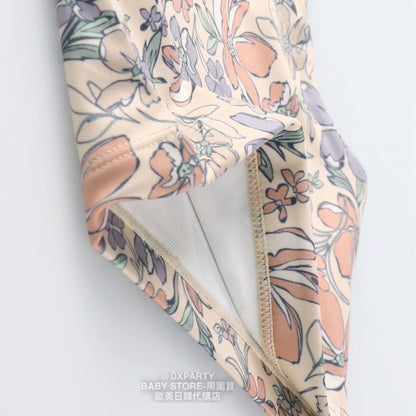 Japanese YOGA Children's Clothing Large Flower TOP 110-150cm Girls' Children's Yoga Series 