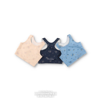 Japanese children's clothing YOGA small floral TOP 110-150cm girls' children's yoga series 