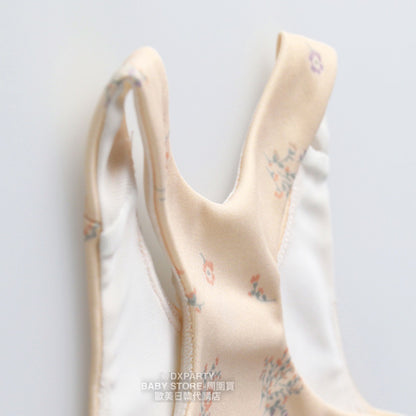 Japanese children's clothing YOGA small floral TOP 110-150cm girls' children's yoga series 