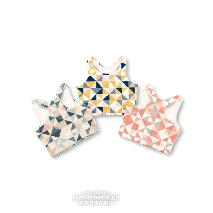 Japanese Children's Yoga Geometric Pattern Top 110-150cm Girls' Yoga Series 