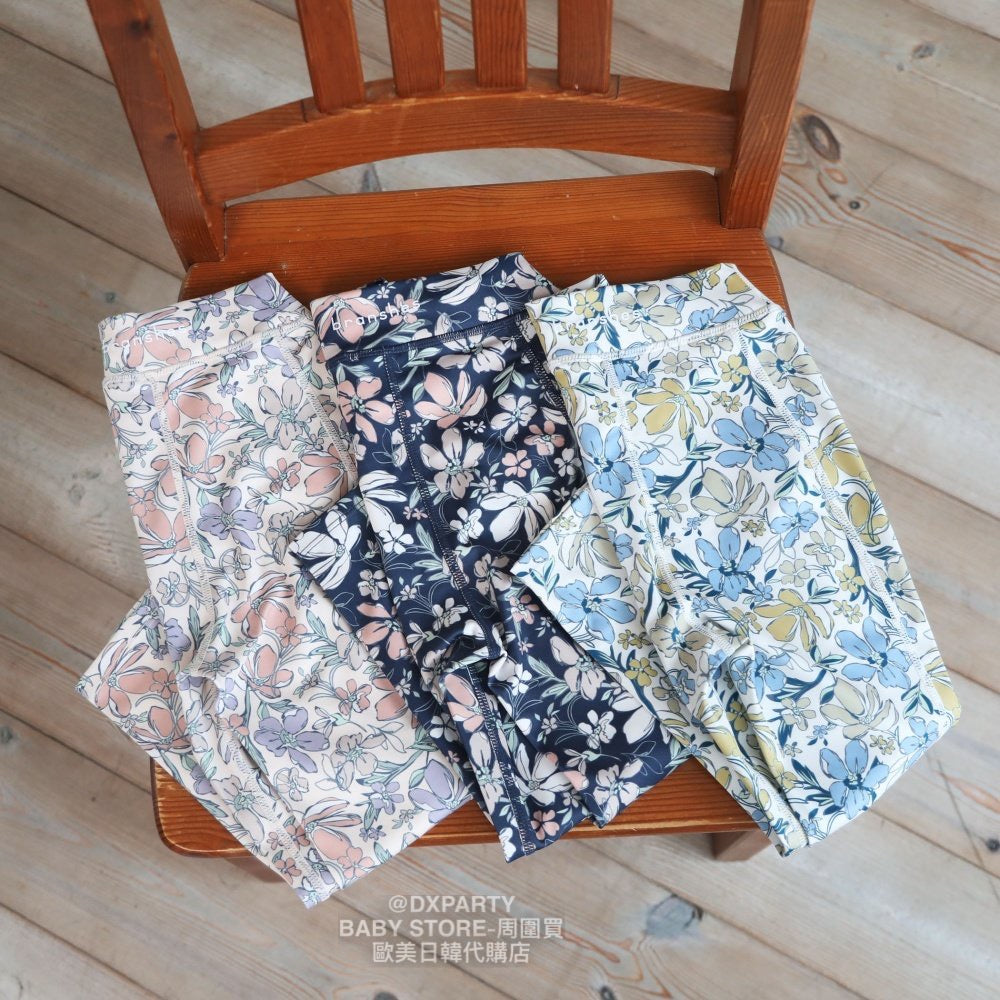 Japanese YOGA children's clothing large pattern leggings 110-150cm girls' children's yoga series 