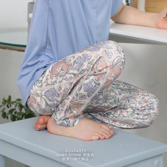 Japanese YOGA children's clothing large pattern leggings 110-150cm girls' children's yoga series 