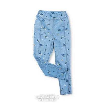 Japanese YOGA children's clothing small pattern leggings 110-150cm girls' children's yoga series 
