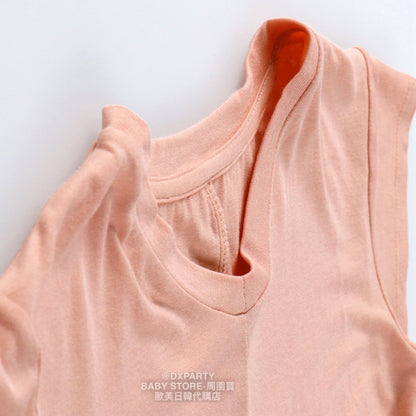 Japanese children's clothing YOGA pleated short-sleeved T-shirt 110-150cm girls' children's yoga series 