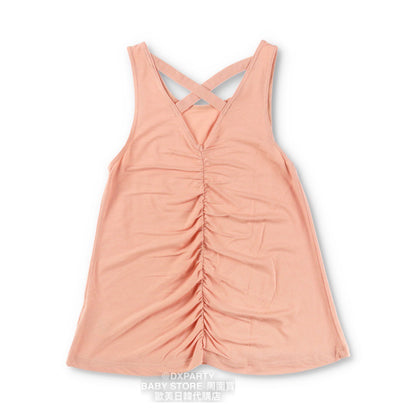 Japanese Children's YOGA Pleated Vest 110-150cm Girls' Children's Yoga Series 