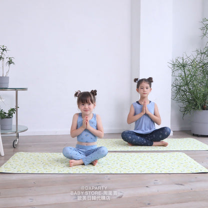 Japanese children's YOGA yoga mat S 140x60cm girls' children's yoga series 