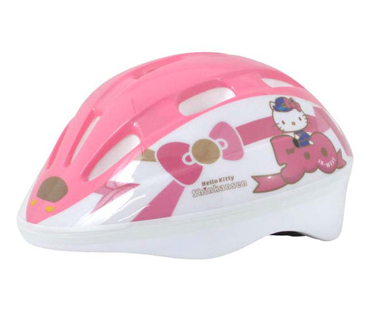 Shinkansen X Hello Kitty 500 Series Children's Safety Helmet Directly from Japan 
